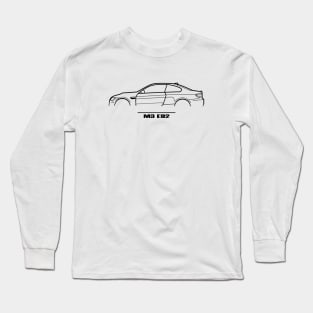 Bimmer e92 Black Line Style Long Sleeve T-Shirt